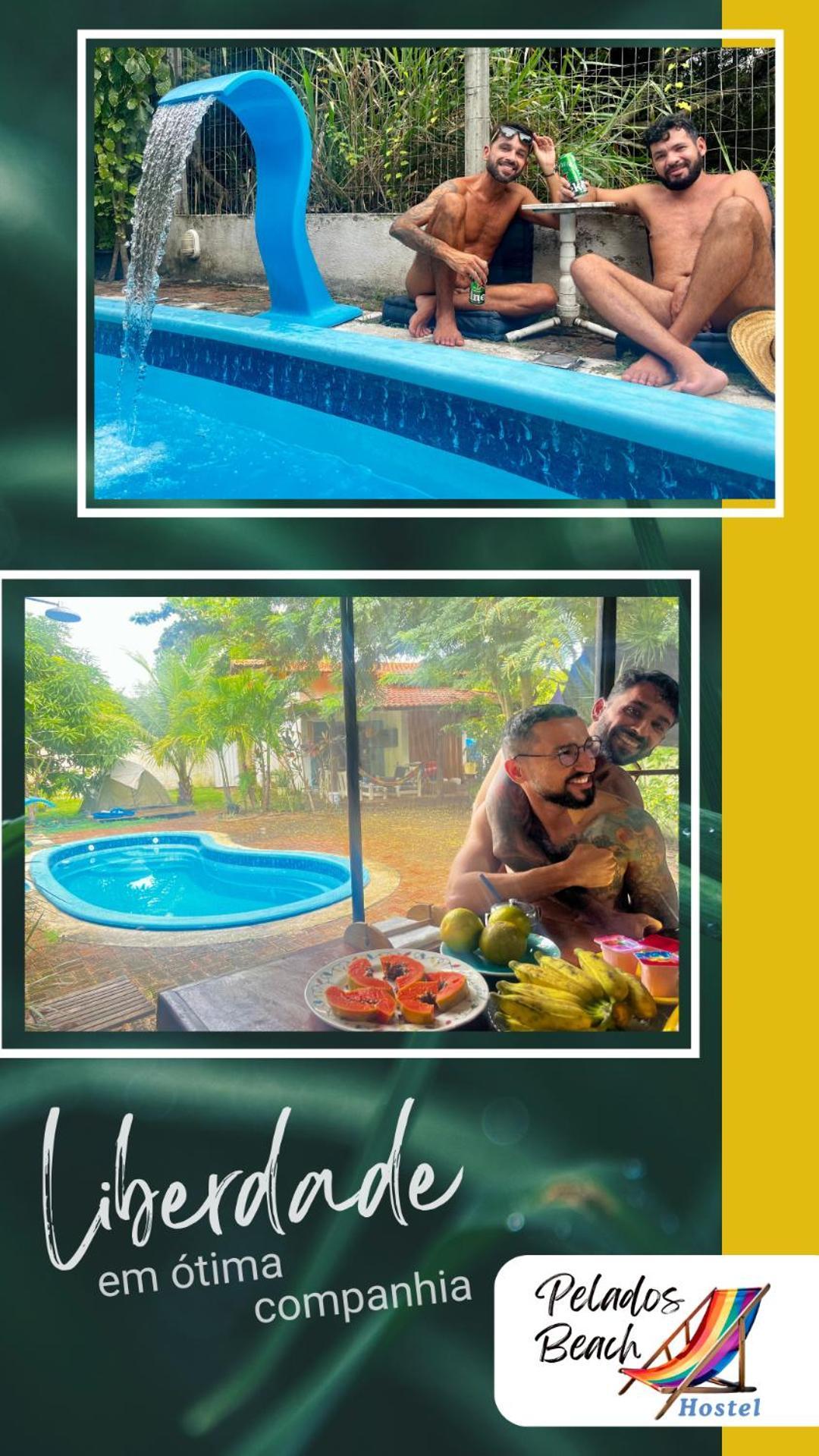 Pelados Beach Hostel Praia de Pipa ภายนอก รูปภาพ